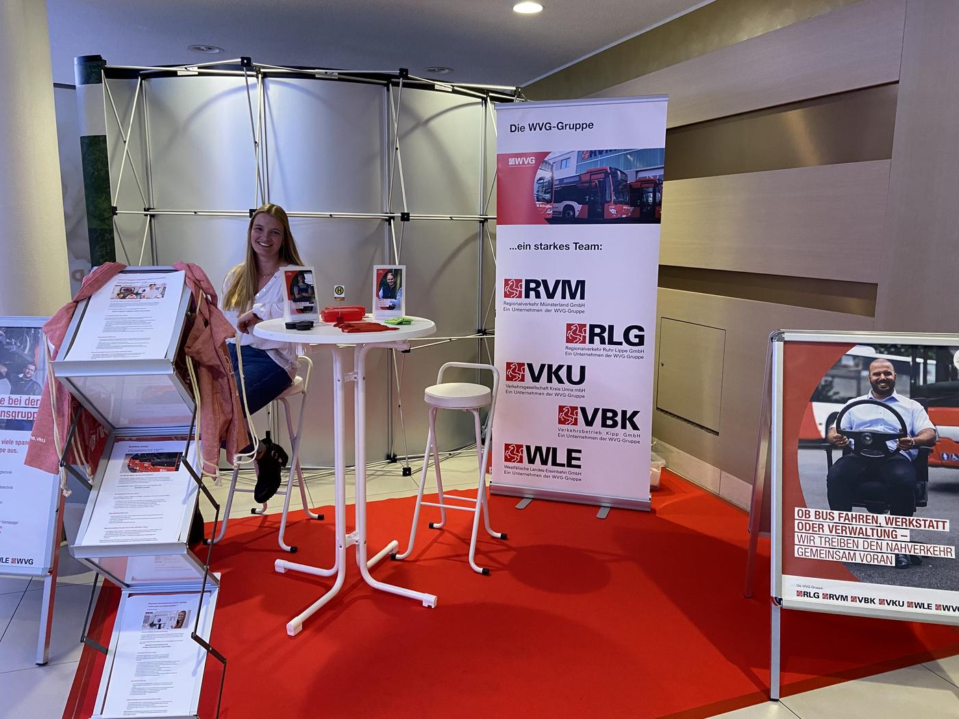 Stand auf dem Karrieretag Dortmund